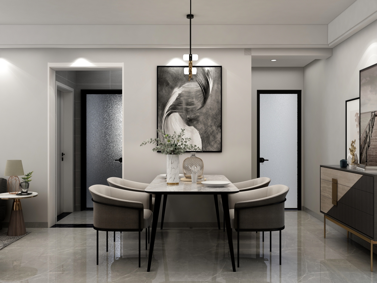 信合春天里 140平 現(xiàn)代簡約風(fēng)格 20萬